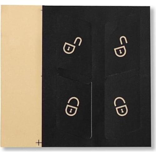 Car Interior Door Lock Switch Button Repair Sticker for W204 C300 2008-2014