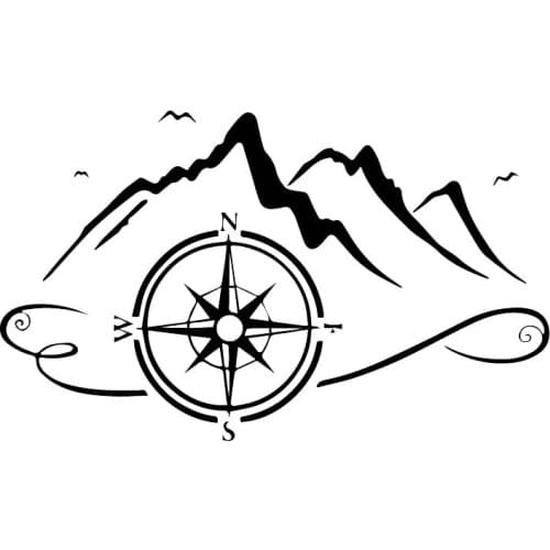 Car Stickers Fun Climbing Adventure Fashion PVC Car Decoration Accessories Decals Creative Waterproof Black/white,17cm*10cm