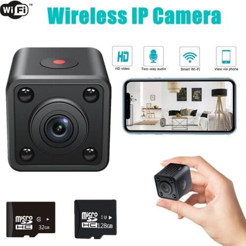 Wireless Mini IP Camera Full 1080P HD Home Security Wide-angle AI Human Detection Night Version Monitor WIFI CMOS Micro Cam 2021