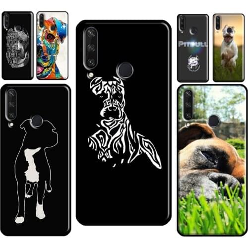 Cute Pit Bull Dog Pitbull Phone Case For Huawei Y9S Y7A Y5P Y6P 2020 Y5 2017 Y6 Y7 Prime 2018 2019 Nova 2 5T Coque