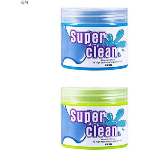 Car Cleaning Gel Mud for Car Detailing 160g Magic Dust Clean Supplies Universal Reusable Interior Slime Tablet Keyboard 13MF