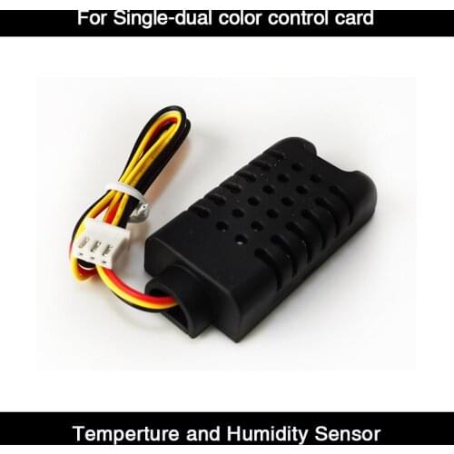HD Huidu Single-dual color temperture and humidity sensor ,Monitoring and display temperature and humidity