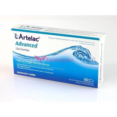 Bausch Lomb Artelac Advanced Eye Drop 0,5 ml x 30 Pcs