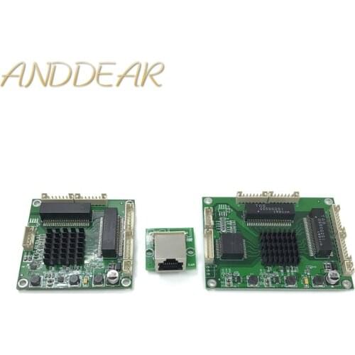 Industrial grade mini 3/4/5 port 10/100/1000Mbps full Gigabit switch to convert Transfer module equipment weak box switch module