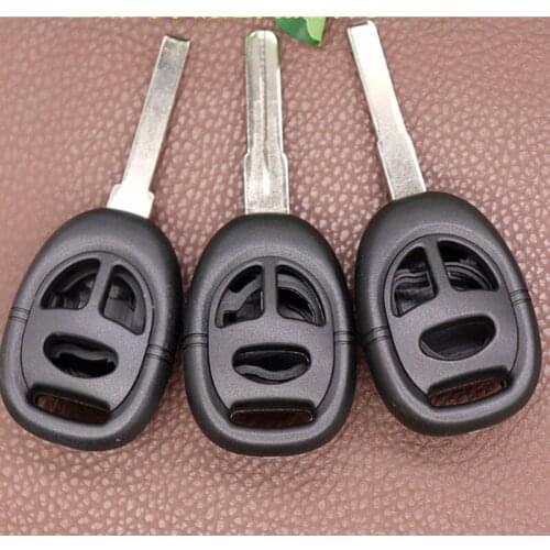 DAKATU 3 Button New Remote Key Case Shell Smart Car Key Housing For SAAB 9-3 9-5 93 95 with uncut key blade