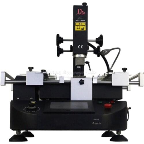 LY-5860 touch screen BGA Rework Station soldering machine hot air 3 zones for Laptop Motherboard Chip Repair