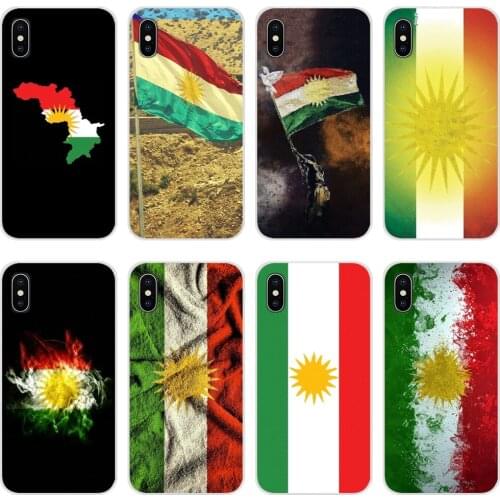 Kurdish Autonomous Region flag TPU Transparent Case Covers For Samsung A71 A70 A60 A51 A50 A41 A40 A31 A30 A20E A21S A12 A10 M30