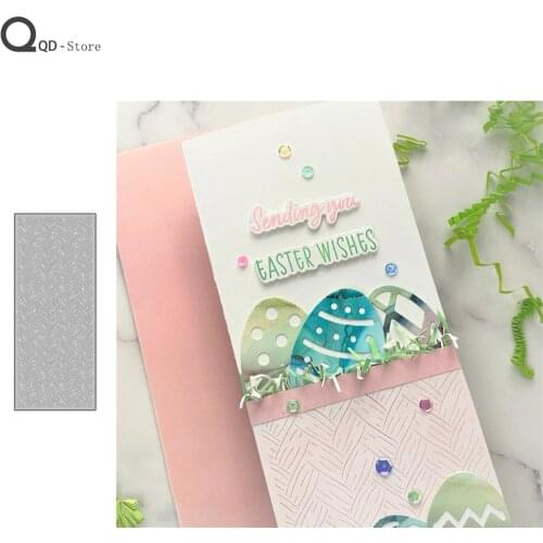 Rectangular Indentation Background Box Cutting Dies New Dies Scrapbooking Mold Cut Handmade Tools DIY Craft Decoration New 2021