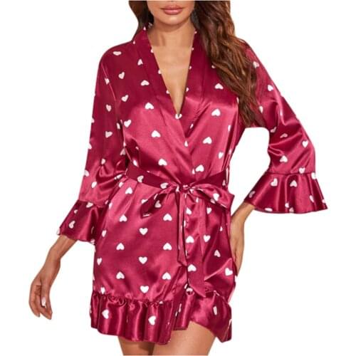 WHooHoo Women's Satin Robes