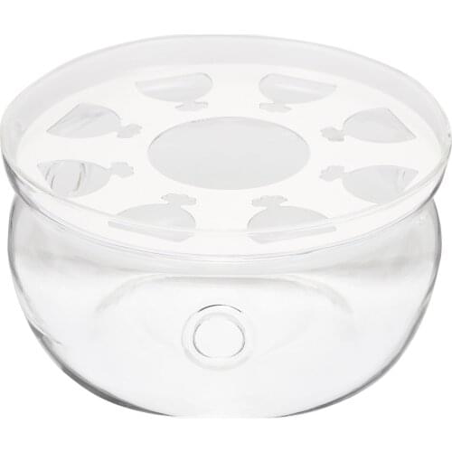 1Pc Antifreeze Explosion Proof Teapot Warmer Coffee Warmer Teapot Heater Insulation Base Round Tea Warmer Teapot Accessory