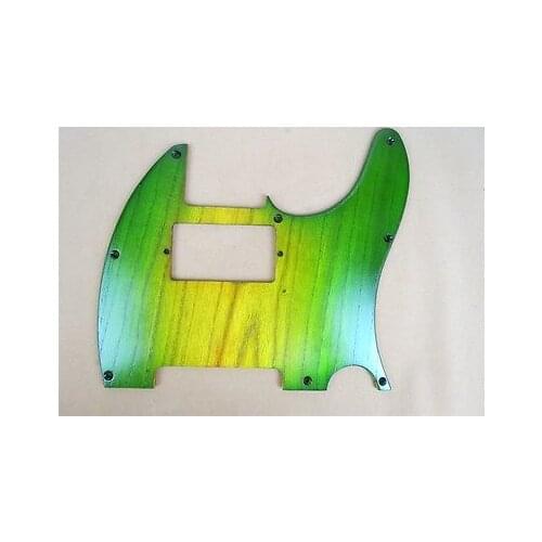 1pcs new Hand-made ailanthus wood Telecaster Guitar Tele Pickguard #3843