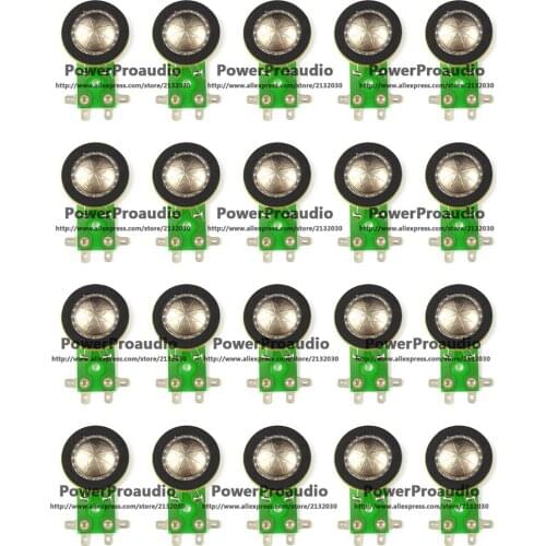 20pcs of 8 ohm Diaphragm 25.5mm 25.4mm (1") horn voice coil