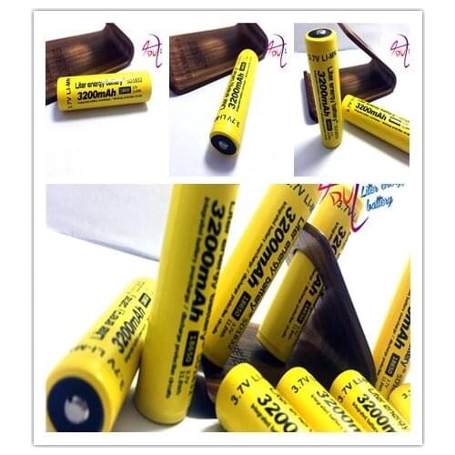5PCS/lot 100% New Original NCR18650B 3.7 v 3200 mah 18650 Lithium Rechargeable Battery for Flashlight batteries+ Free shipping