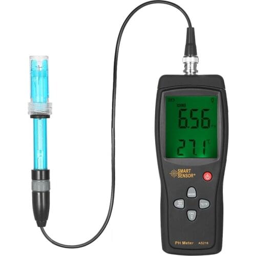 Aquarium pH Meter Digital Acidimeter Drinking Water Quality Tester Analyzer Temperature Tester Compensation Function Backlight