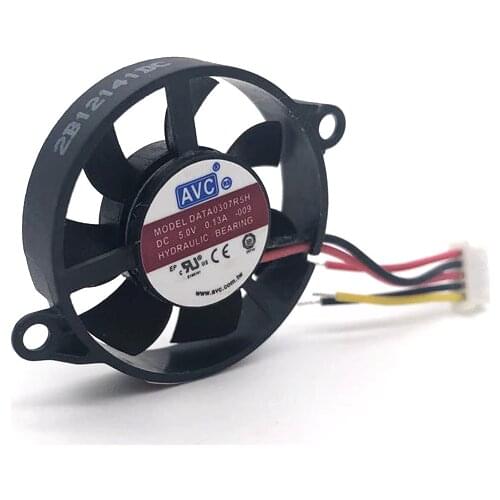 AVC DATA0307R5H-002 3007 30MM 3CM Circular fan 30*30*7mm 5v 0.65w LED Cooling fan laptop fan Silent fan