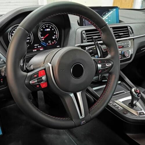 For BMW F15 F16 F30 F31 F32 F33 F34 F36 Colorful Aluminum Steering Wheel DSG Shift Paddle Extension Shifters Replacements