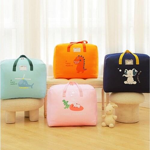 Kid Quilt Storage Bag Home Foldable Large Capacity Travel Sack Outdoor Clothes Waterproof Organizer Oxford Cloth Sorting Pouch