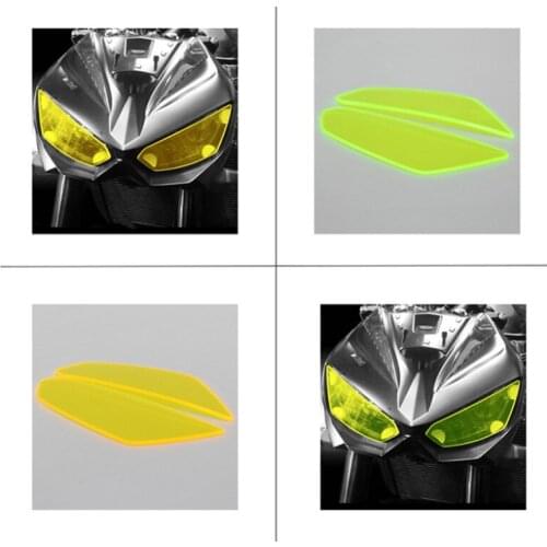 For Z1000 Z1000 2014-2016 Motorcycle Accessories ABS Headlight Protector Cover Screen Lens