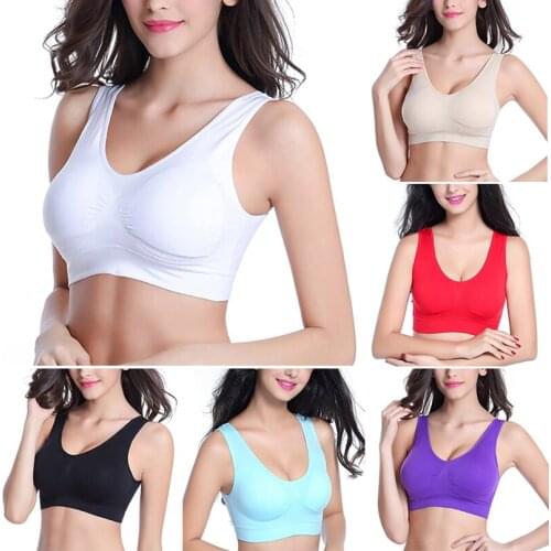 Women Bra Push Up Bras Seamless Lingerie Bralette Female M-4XL Plus Size Bra Tank Tops Gather Shockproof Pad Brassiere Underwear