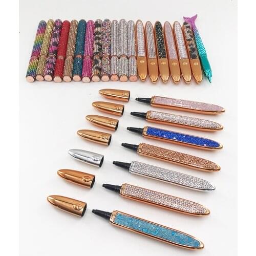 Hot Sale Eyelash Glue Eyeliner Black Eyeliner Lash Glue Adhesive 2 in 1 Waterproof Long Lasting