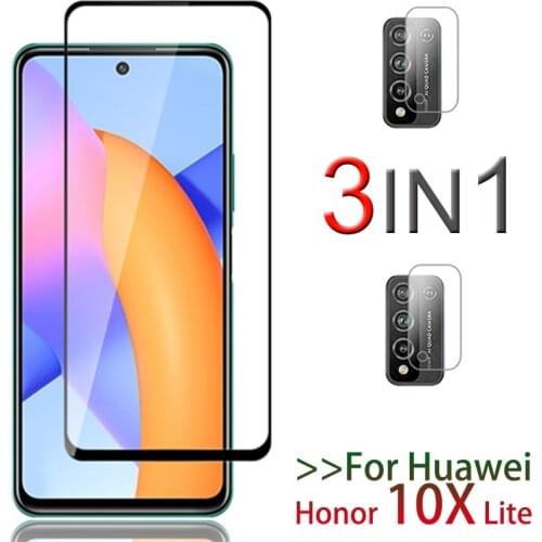Pelicula, Protective Glass for Huawei Honor 10X Lite стекло High Definition Armor Glass Screen Protector honor 10x lite glass