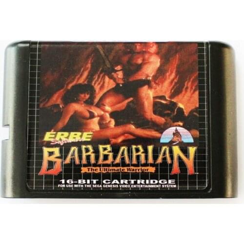 Barbarian 16 bit MD Game Card For Sega Mega Drive For SEGA Genesis