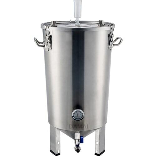 30L Conical Fermenter Beer Brewing Equipment Home Brewery Equipment 304 Stainless steel Fermentation Tank For Sale