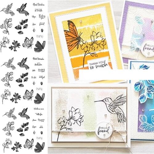Butterfly Metal Cutting Dies And Stamps for Scrapbooking DIY Album Stamp Paper Card Embossing Decor Craft Stencils Die Cut