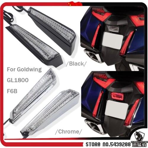 Motorcycle Led For HONDA GOLD WING GL1800 F6B 2018 2019 2020 2021 Saddle Bag Luggage Tail Turn Signal Lamp Rear Brake Lights