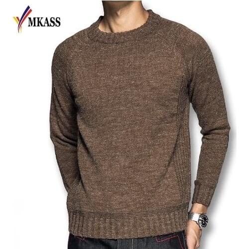 2017 Men Knitted Sweaters Knitwear Male Casual Fashion Slim Fit Fitness Brand Autumn Winter Thick Sweaters Pullovers Hombre