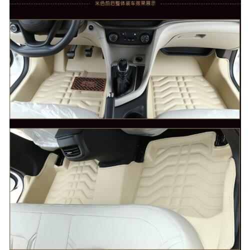Myfmat custom foot leather car floor mats for BUICK Regal GL8 Royaum Lacrosse Park Avenue Excelle free shipping classy new style
