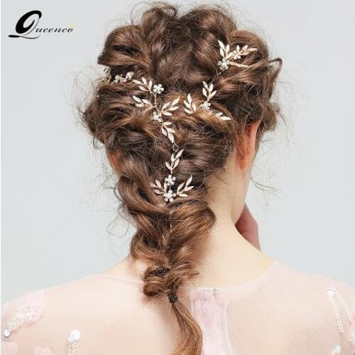 Jewellry Hair Vine Wedding Bridal Headband With Hair Pins Bridal Hair Accessories Fashion Women Headpiece Party Jewelry