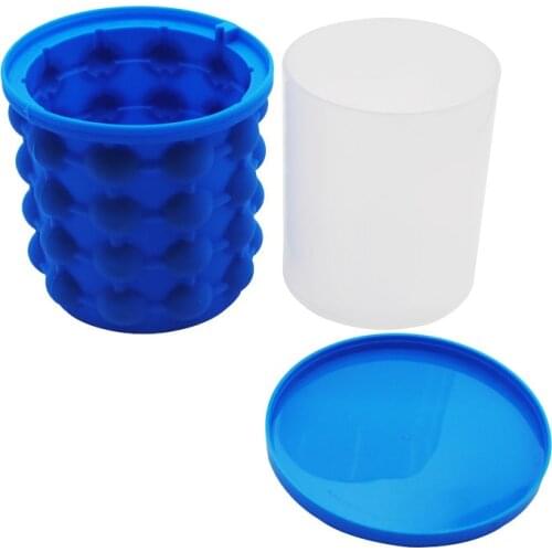 Portable wine rack creative silicone large ice bucket frozen red wine cola champagne bar wine cabinet accessories home bar