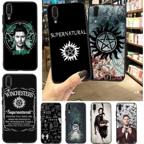 Supernatural SPN tv Dean and Sam Phone Case For Huawei P9 P10 P20 P30 Pro Lite smart Mate 10 Lite 20 Y5 Y6 Y7 2018 2019