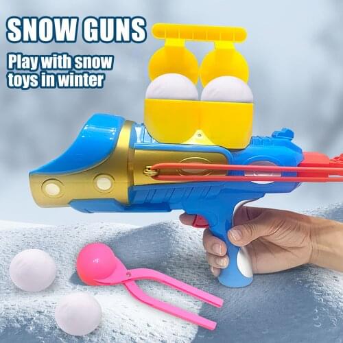 High-end packaging gift box Snow ball Launcher Round Snowball Maker Mold with Handle Perfect Gift For Kids лепить снежки toys M4