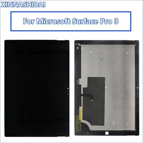 LCD For Microsoft Surface Pro 3 (1631) TOM12H20 V1.1 LTL120QL01 003 LCD Display Touch Screen Digitizer Panel Assembly Replacemen