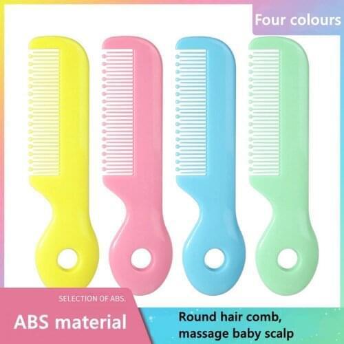 1pc Baby Comb Cute Boy Girl Kids Gentle Soft Hair Comb Set Newborn Babies ABS Plastic Anti-static Cartoon Comb baby hair brush