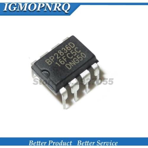 10pcs/lot BP2836 Non-isolated step-down constant current LED driver p BP2836D DIP8 new