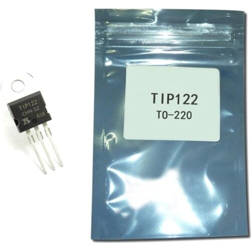 10pcs/lot TIP122 TO-220 mosfet transistor assortment kit 5A 100V NPN transistor set TIP122 TO220 diy electronic transistor pack