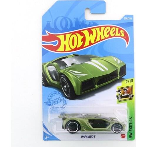 2021-200 Hot Wheels IMPAVIDO 1 Mini Alloy Coupe 1/64 Metal Diecast Model Car Kids Toys Gift