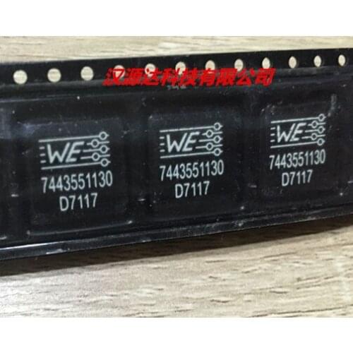 7443551130 flat copper patch high-current inductors 1360-1.3UH 25A 13X13X6