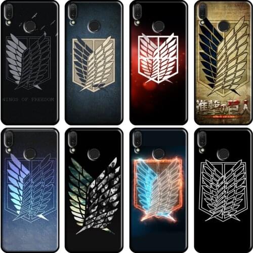 Shingeki no Kyojin Attack on titan Soft For Huawei Y7A Y6P Y5P 2020 Y3 II Y9 Y7 Y5 Y6 Prime 2018 2017 2019 Nova 3i 5T Case