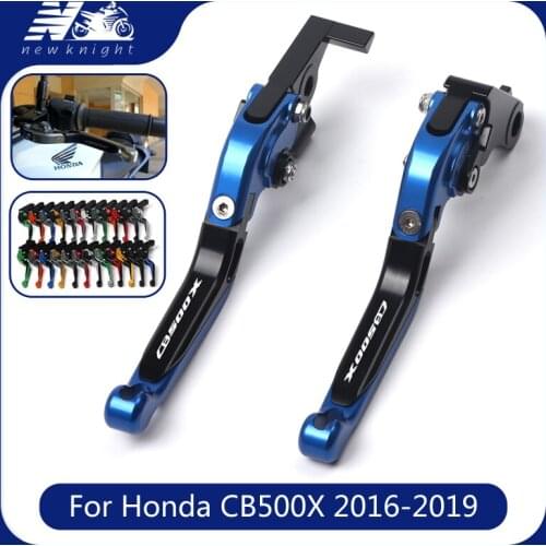 For Honda CB500X CB 500X 2016 2017 2018 2019 Motorcycle 20 colors Clutch Brake Lever handle CNC Adjustable Foldable Levers