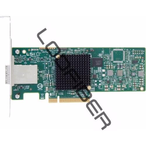 LODFIBER for LSI 9300-8e PCI-Express 3.0 SATA / SAS 8-Port SAS3 12Gb/s HBA - Single--Avago Technologies