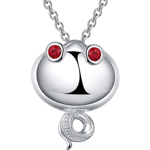 Classical style tadpole Wedding gift Nice 925 silver jewelry chains necklace pendant WN-994