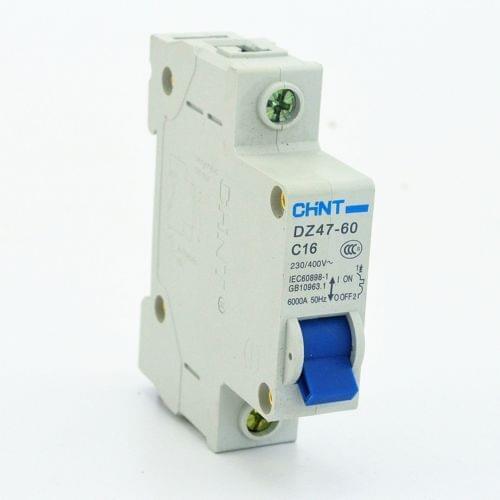 CHINT Circuit breaker MCB DZ47 C Type 16Amp 230/400V