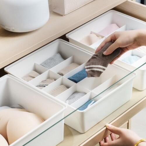 Creative Drawer Type Socks Underwear Storage Box Household Goods Under Table Thick Seamless Wall Mounted Underwear Compartment