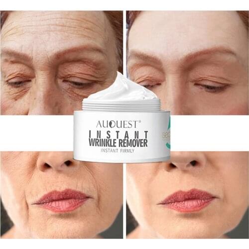 AuQuest Peptide 5 Seconds Cream Remove Firming Tighten Cream Face Cream Moisturizer Care Skin U7J7