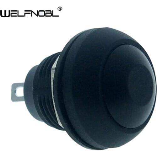 12mm Mini 220 Volts Directly Sell Style On Off Switch Small Electric Power Push Button Switch