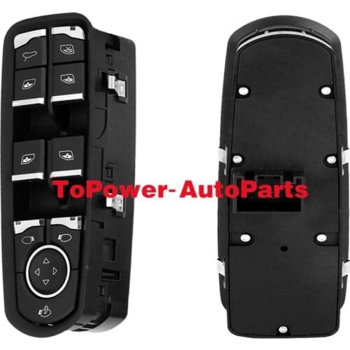 New Power Door Window Control Switch 7PP959858MDML 7PP959858RDML For Porschee Macan Panamera Cayennee 2010-2015 V6 V8 Autoparts